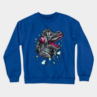 The Dj Godzilla Crewneck Sweatshirt